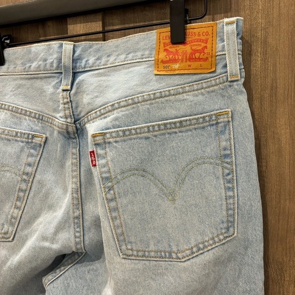 Levi’s 501 Jeans 150th Anniversary Light wash patch 30x30 - Picture 6 of 13